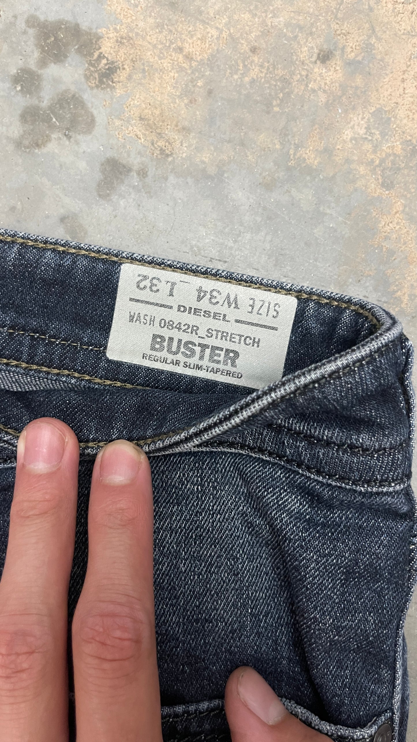 Diesel Jeans - BUSTER  Size: 34x32