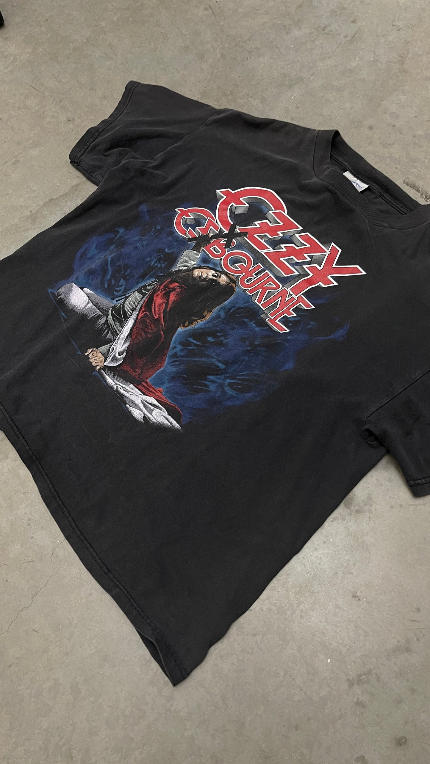 1991 Ozzy Osborn Ozzfest T-Shirt  Size: Large