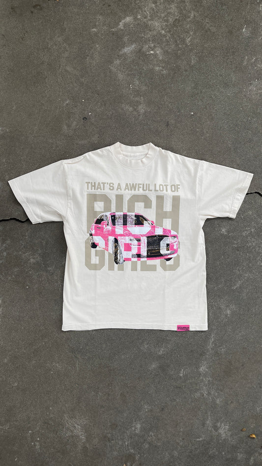 That’s a Awful Lot of Cough Syrup x Rich Girls T shirt  Size: Large