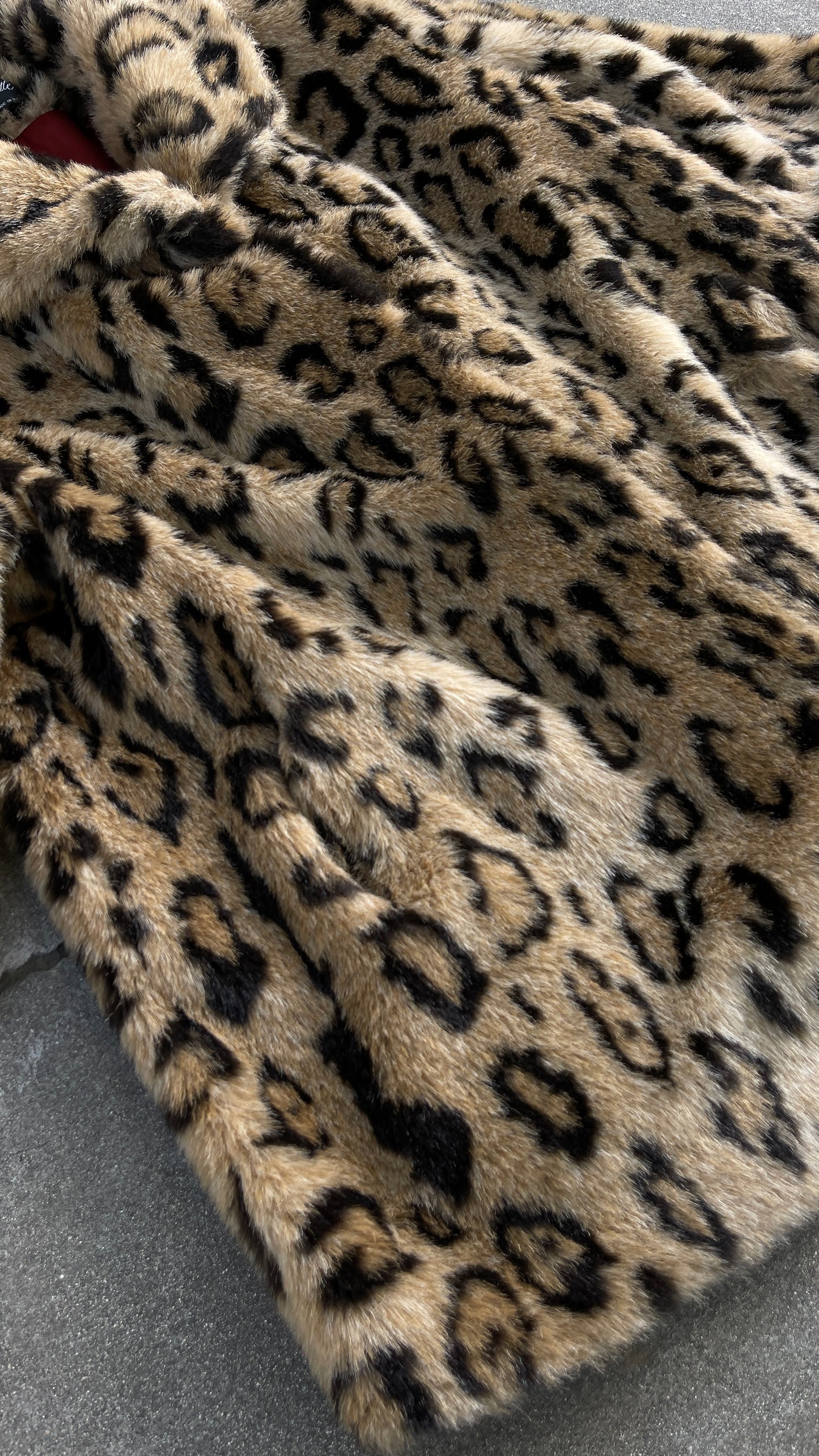 Lady Suzette Cheetah Print Coat