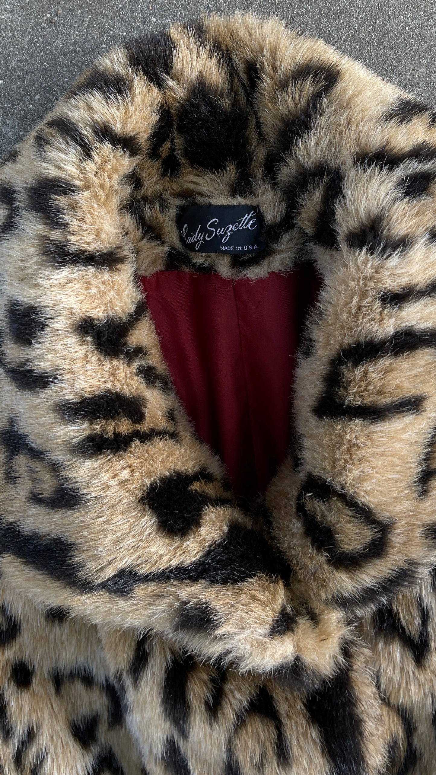 Lady Suzette Cheetah Print Coat